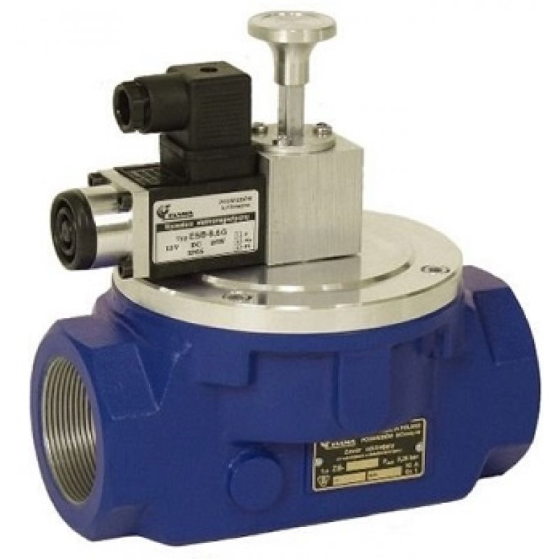 Zawory grzybkowe do gazu